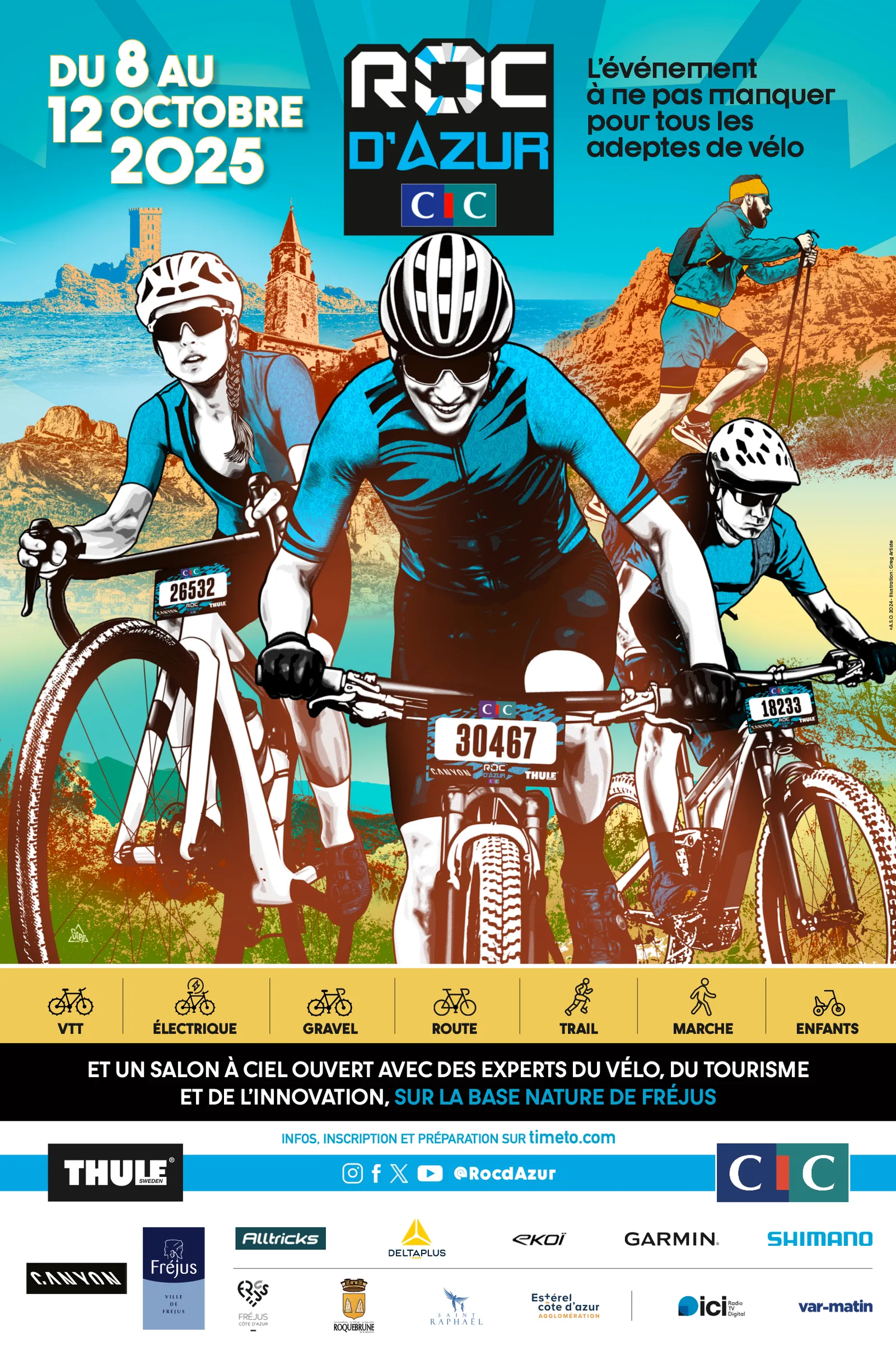 Trail du Roc d’Azur 2025 Inscription Résultats