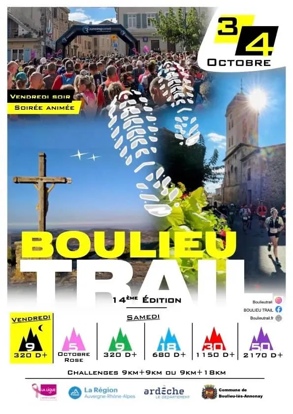 Boulieu Trail 2025 Inscription Résultats