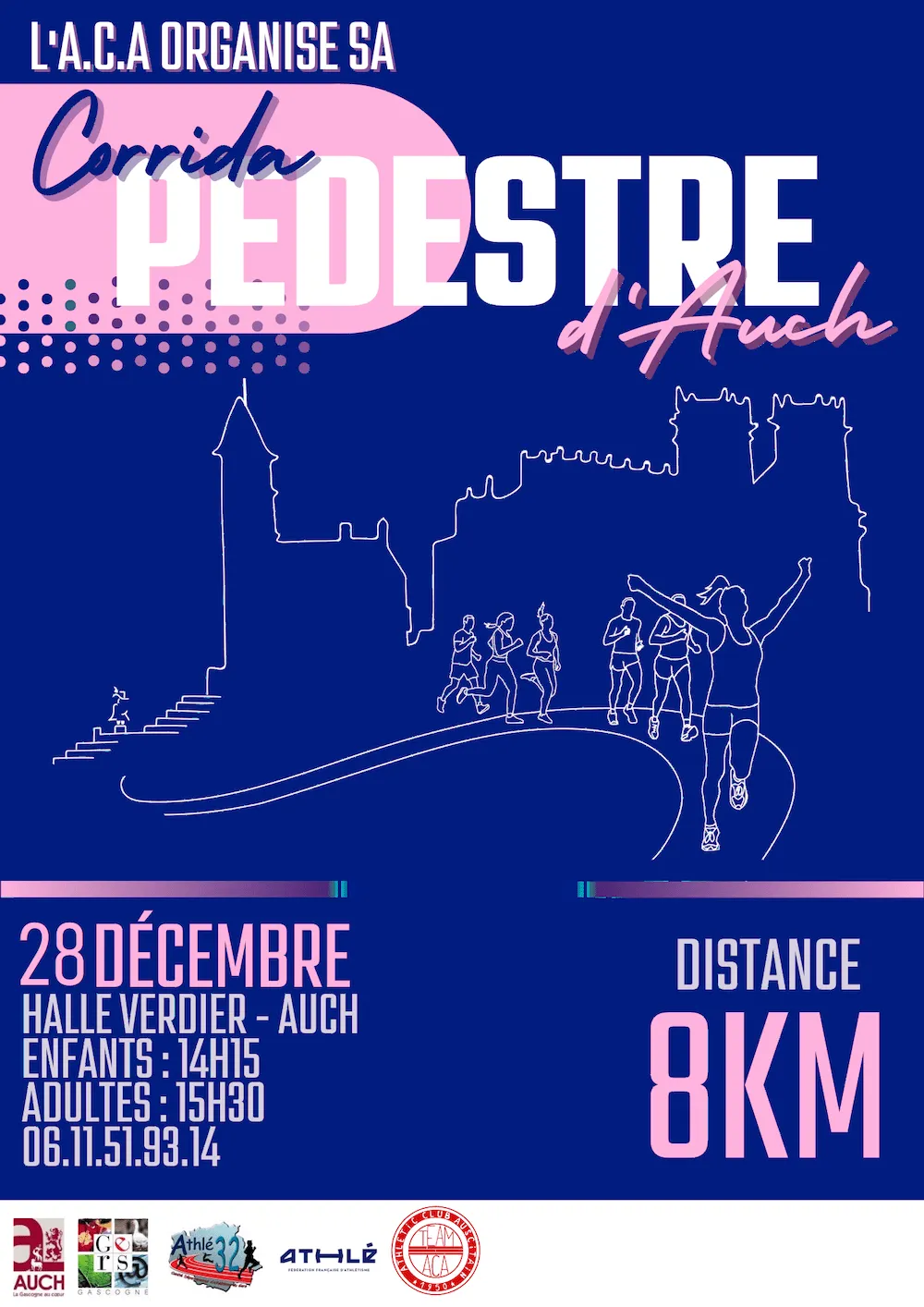 Corrida pédestre de Auch 2025 Inscription Résultats