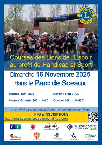 Course des Lions de l’Espoir 2025 Inscription Résultats