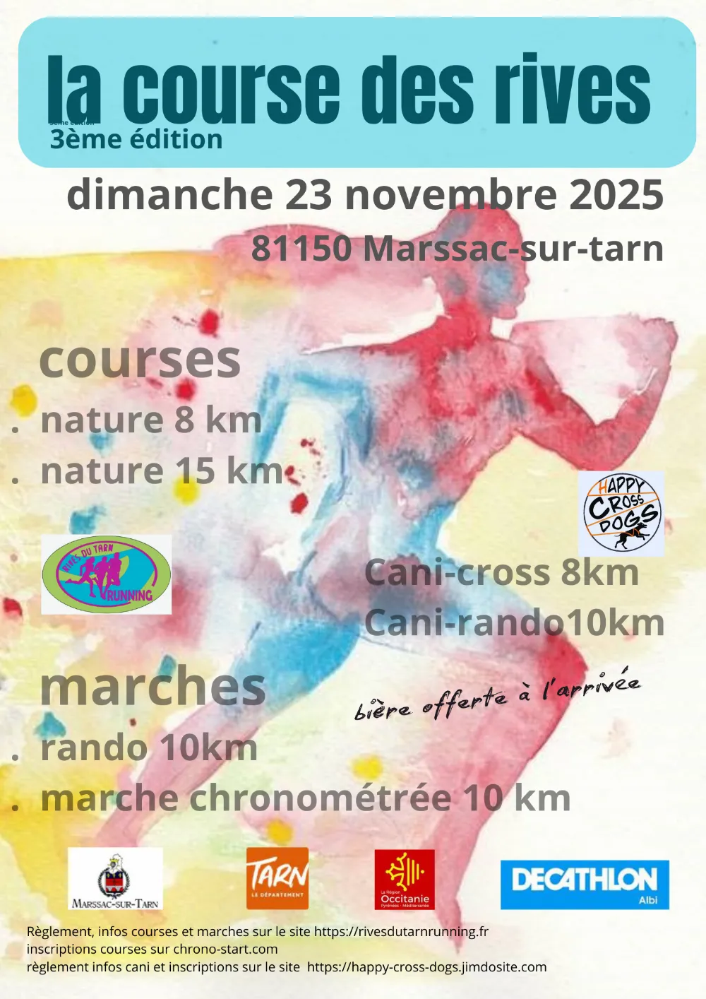 Course des Rives – Marssac sur Tarn 2025 Inscription Résultats