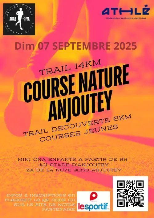 affiche de la course