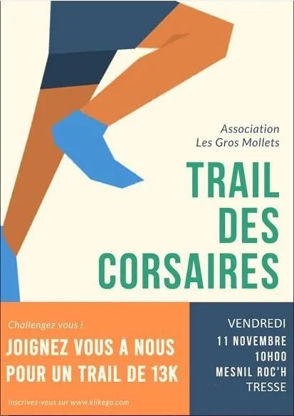 Course nature des corsaires Tressé 2025 Inscription Résultats