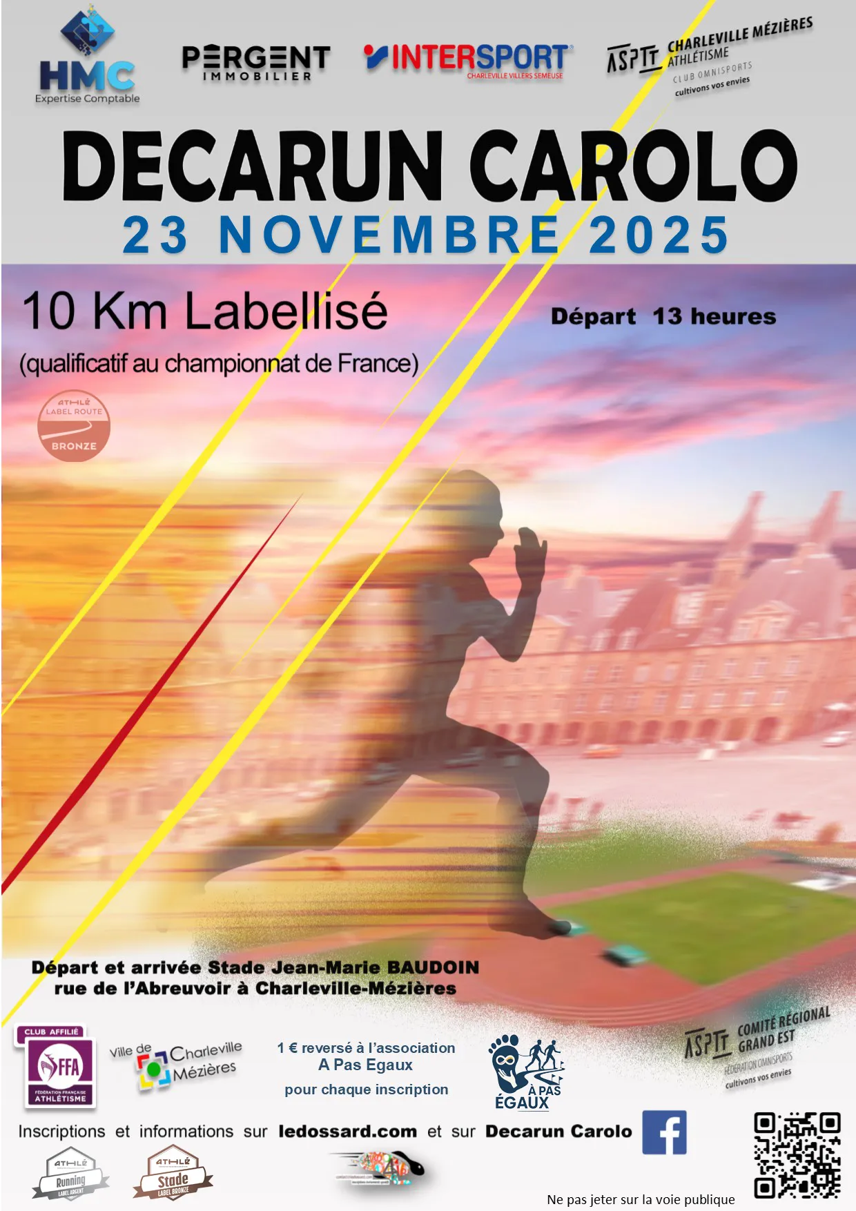 Decarun Carolo 2025 Inscription Résultats