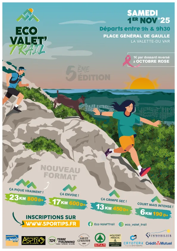 Eco Valet Trail 2025 Inscription Résultats