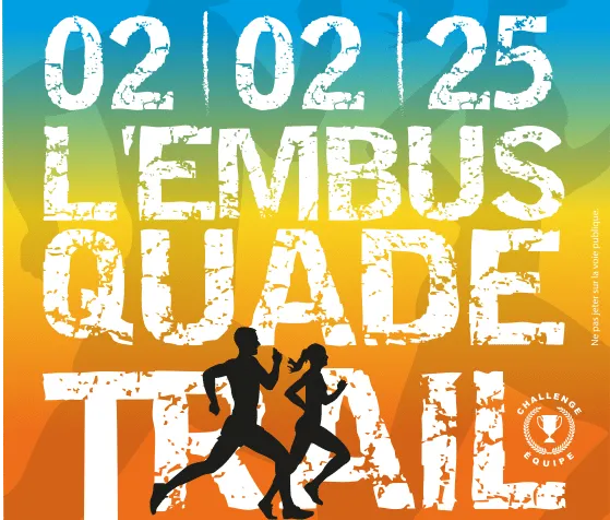affiche de la course