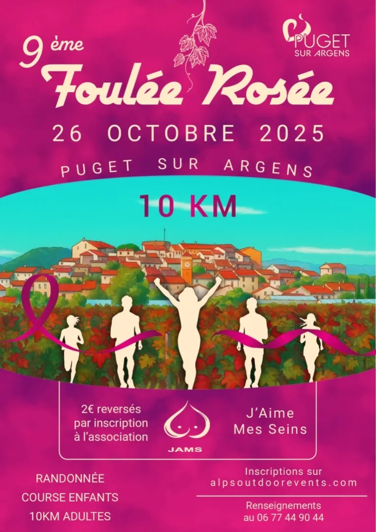 Foulée Rosée – Puget sur Argens 2025 Inscription Résultats