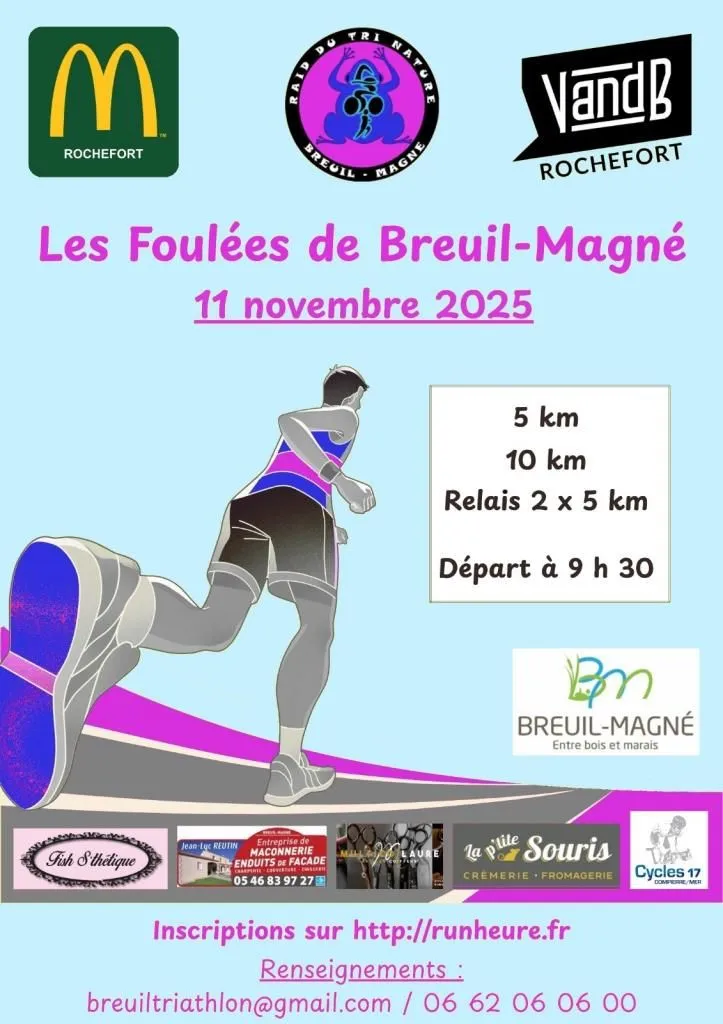 affiche de la course