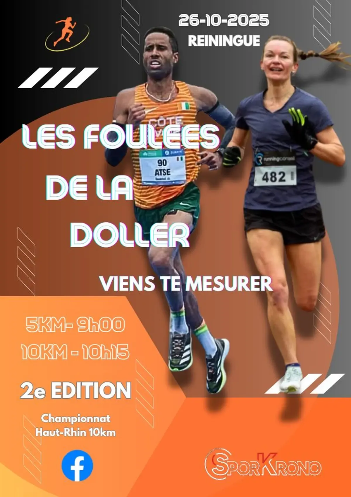 Foulées de la Doller 2025 Inscription Résultats