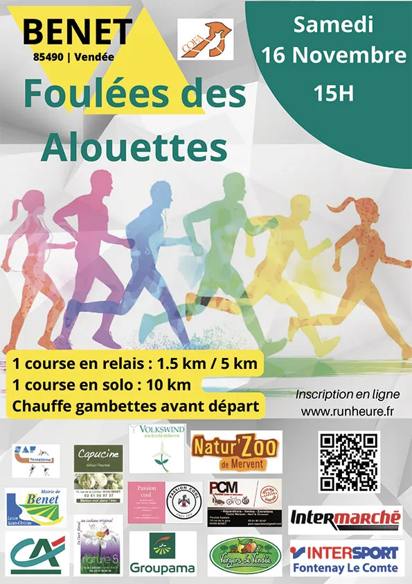 Foulées des Alouettes 2025 Inscription Résultats