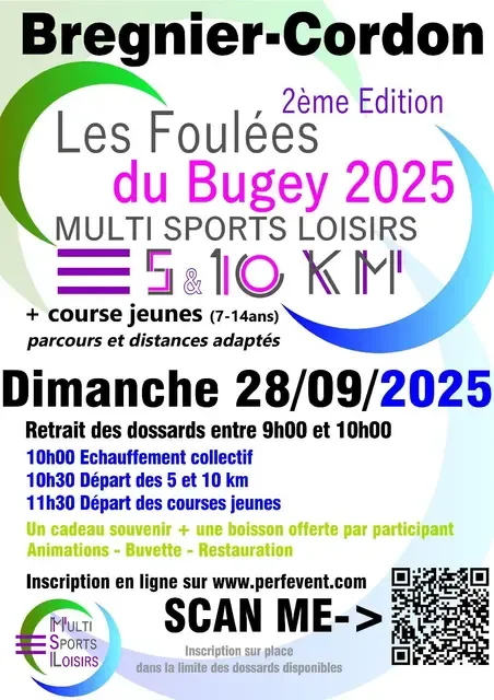 Foulées du Bugey 2025 Inscription Résultats