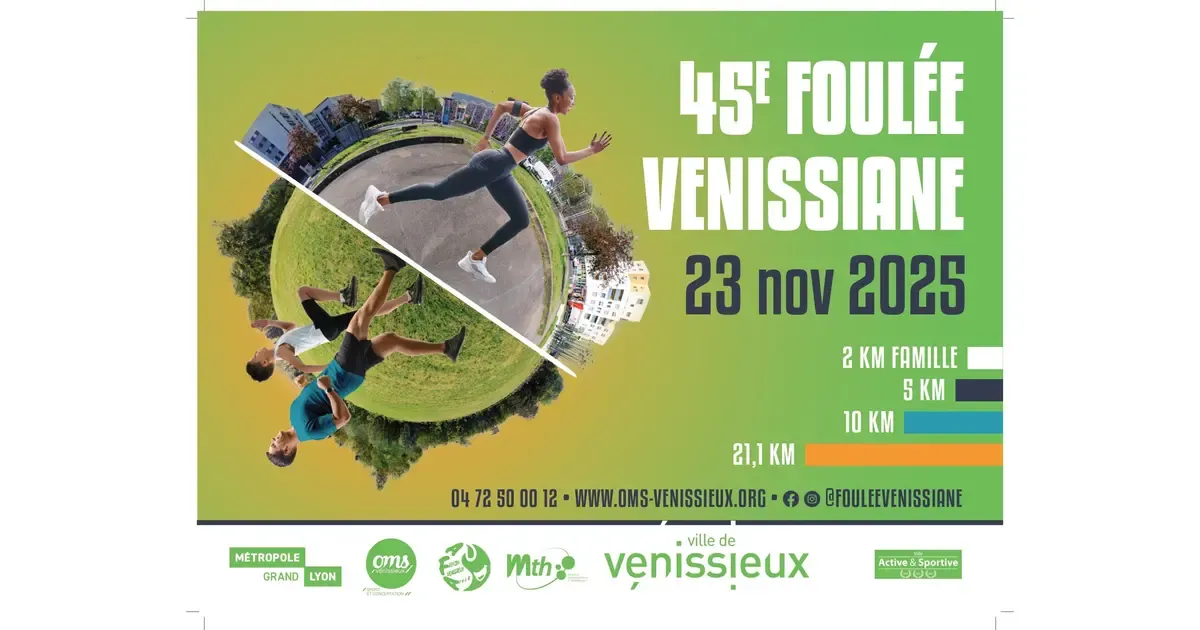 Foulée Venissiane 2025 Inscription Résultats