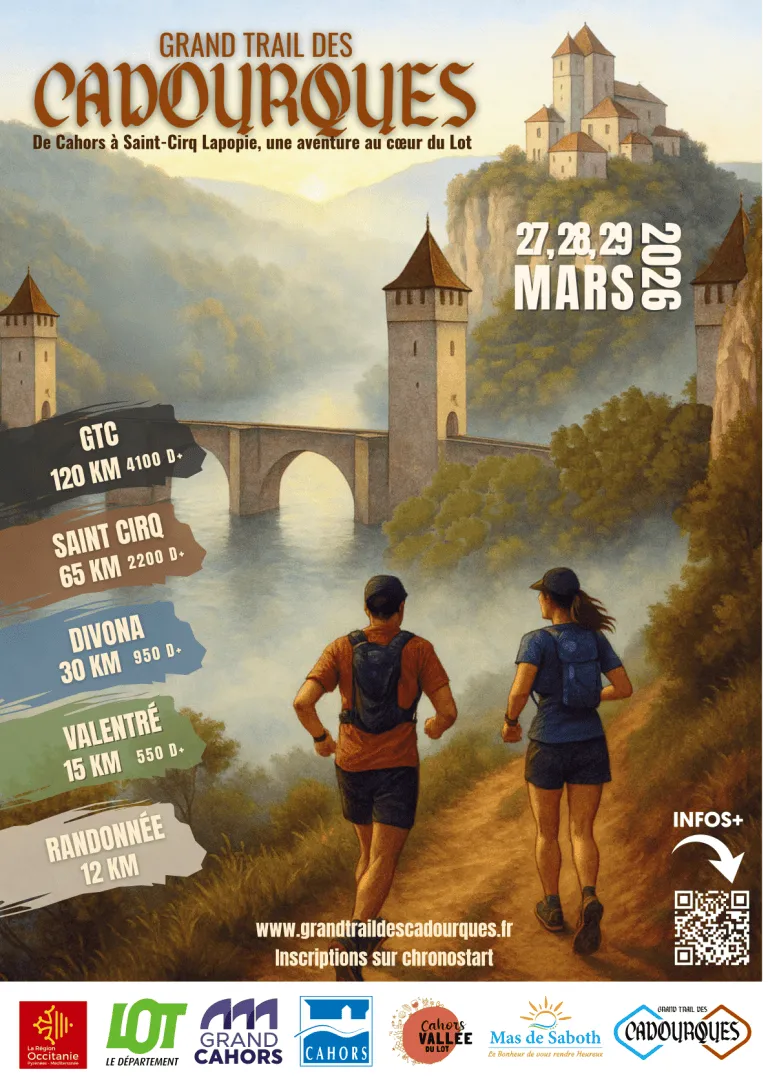 affiche de la course