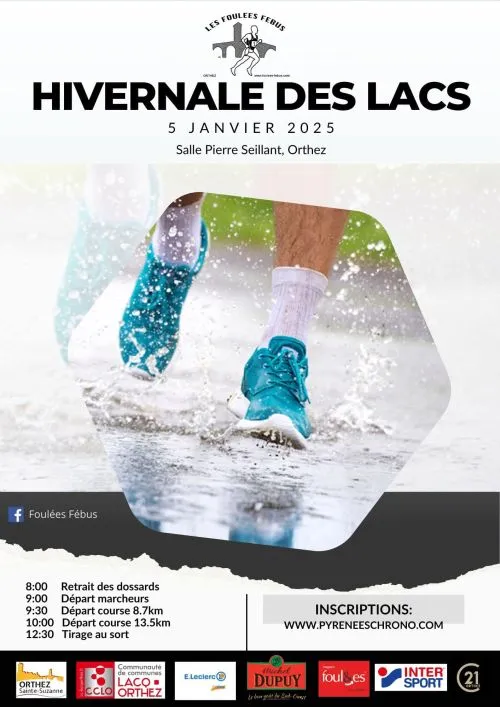 Hivernale des Lacs 2026 Inscription Résultats