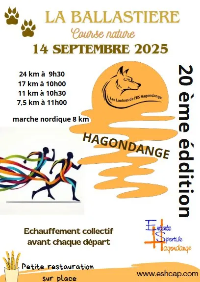La Ballastière – Hagondange 2025 Inscription Résultats