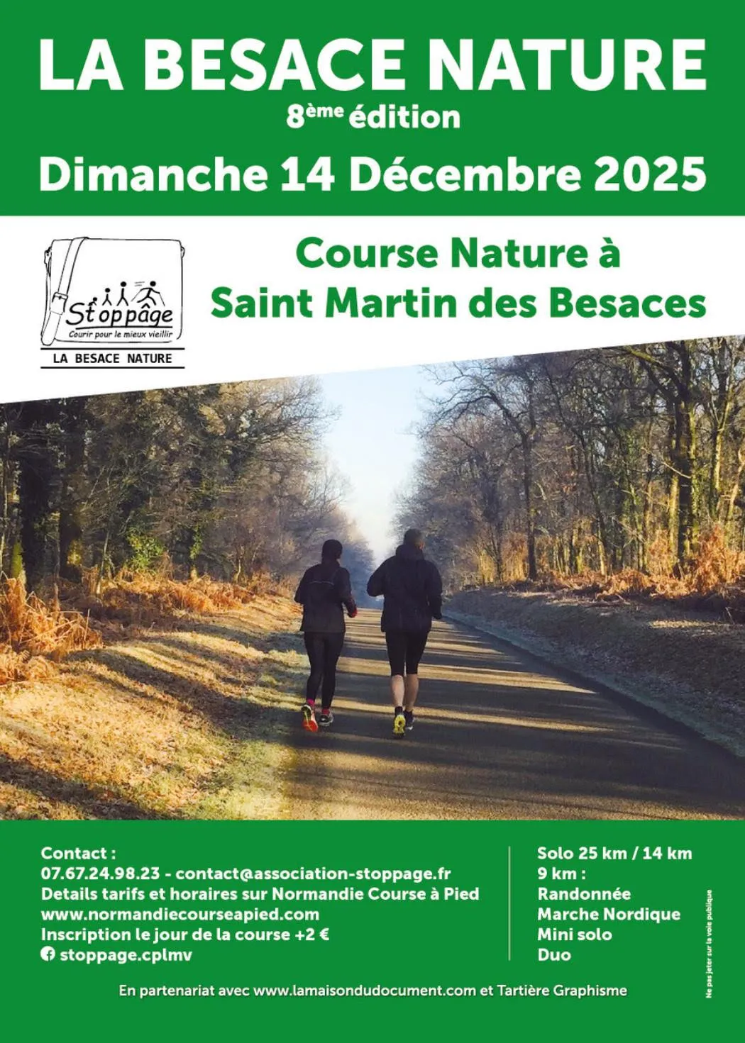 La Besace nature 2025 Inscription Résultats
