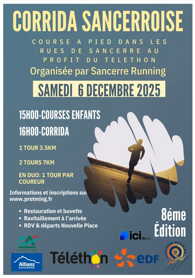 La corrida Sancerroise 2025 Inscription Résultats
