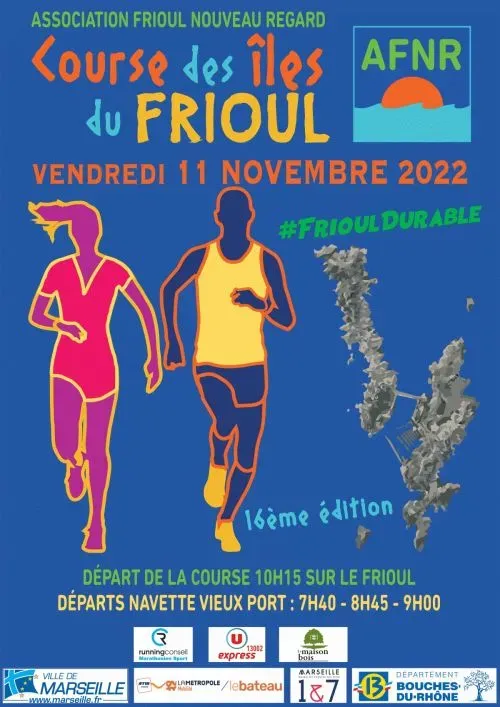 La course des iles du frioul 2023 Inscription Résultats