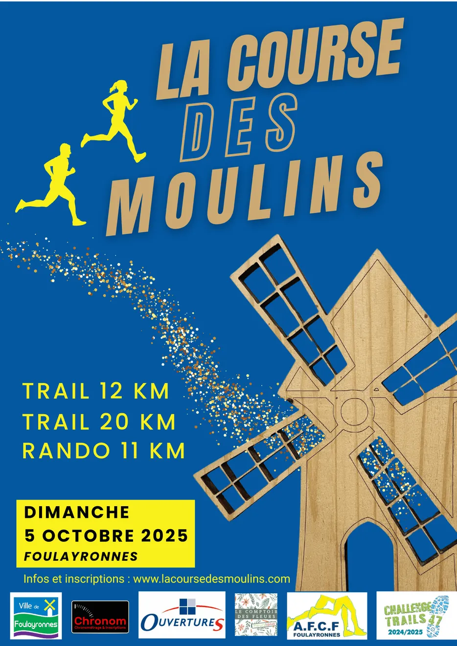 La course des Moulins – Foulayronnes 2025 Inscription Résultats