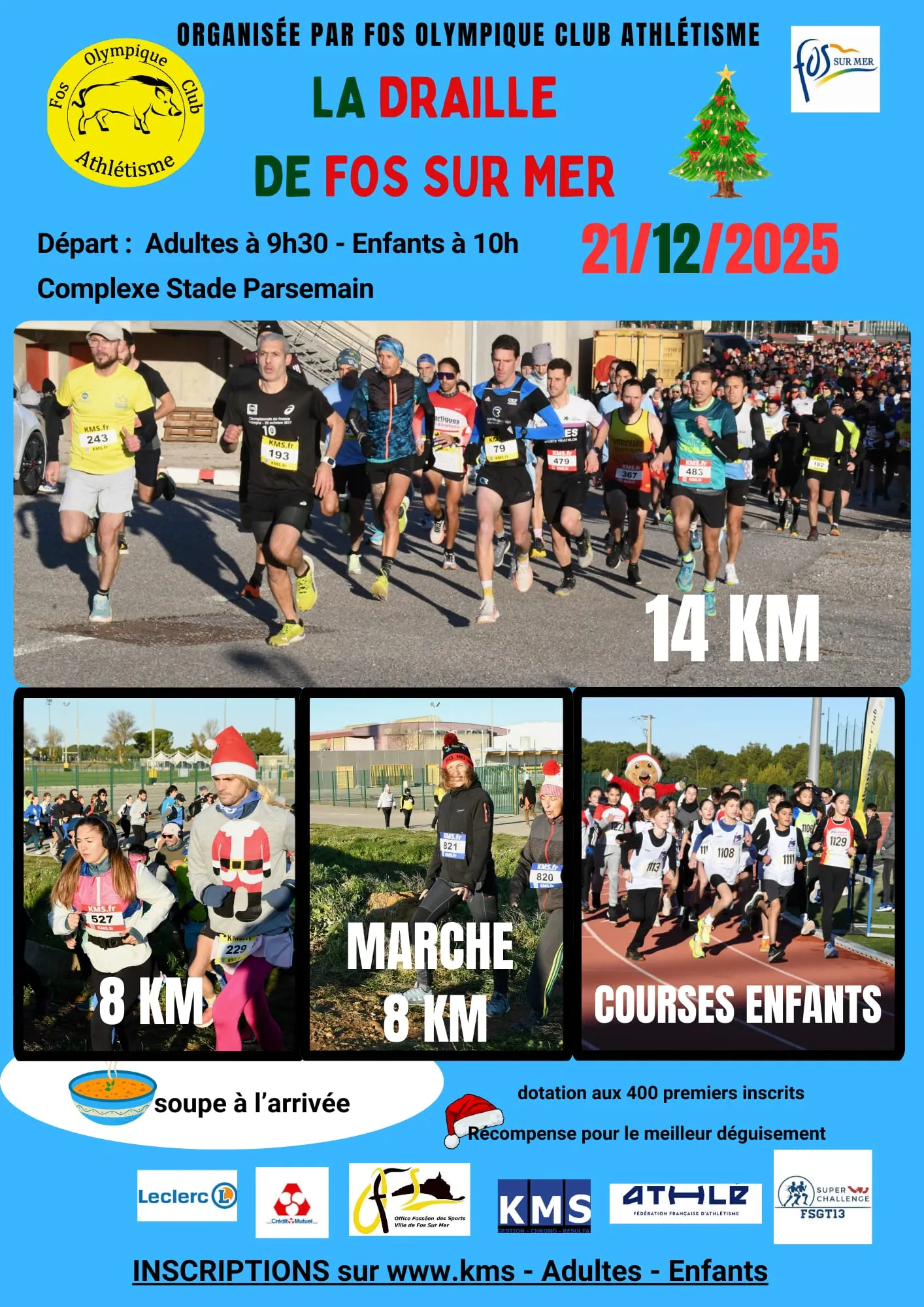 La Draille de Fos sur Mer 2025 Inscription Résultats
