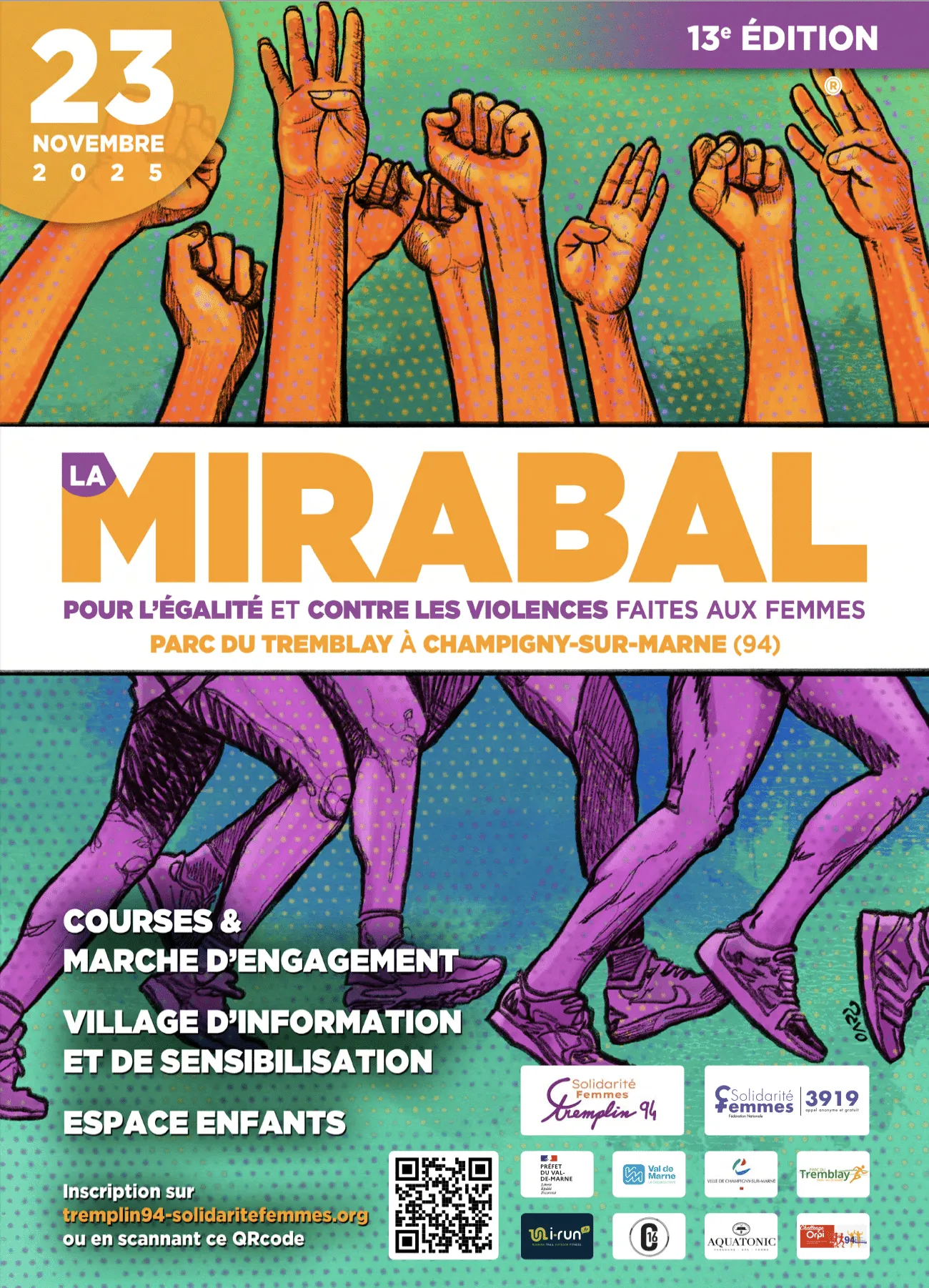 La Mirabal pour l’égalité et contre les violences faites aux femmes 2025 Inscription Résultats