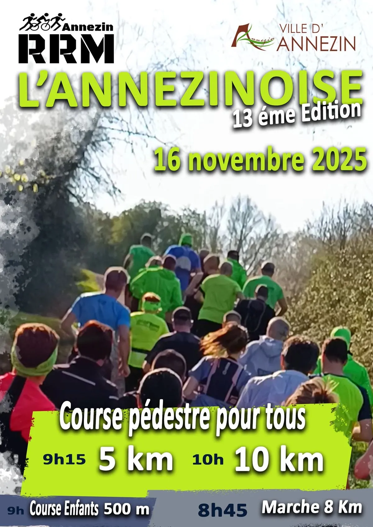 affiche de la course