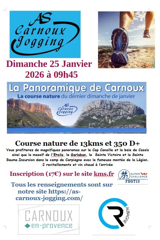La Panoramique de Carnou 2026 Inscription Résultats