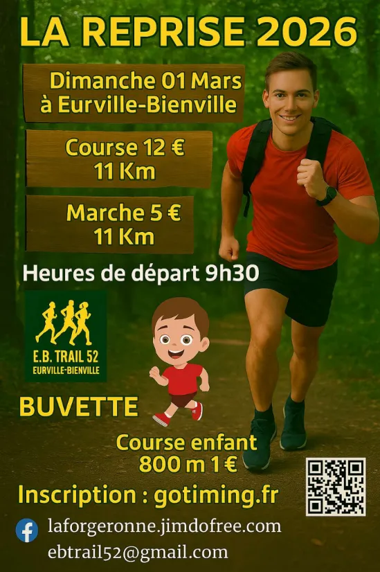 affiche de la course