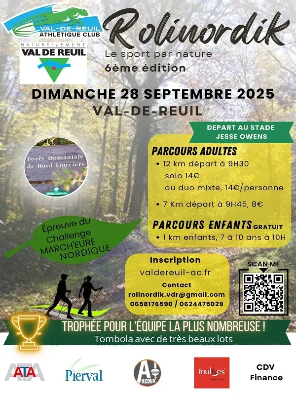 La Rolinordik – Val de Reuil 2025 Inscription Résultats