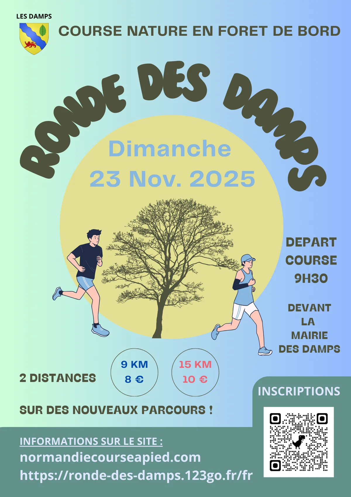 affiche de la course