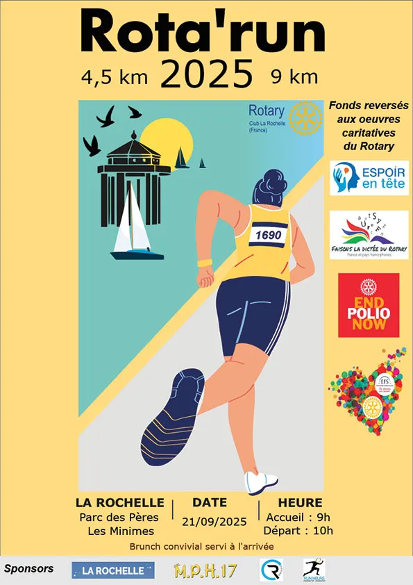 affiche de la course