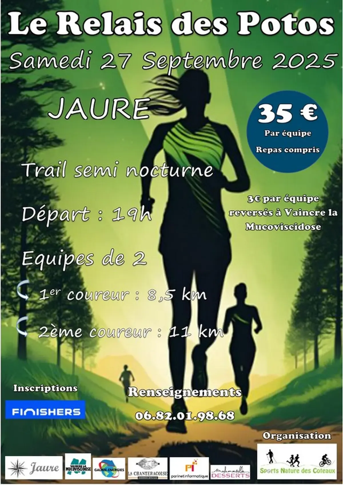 affiche de la course