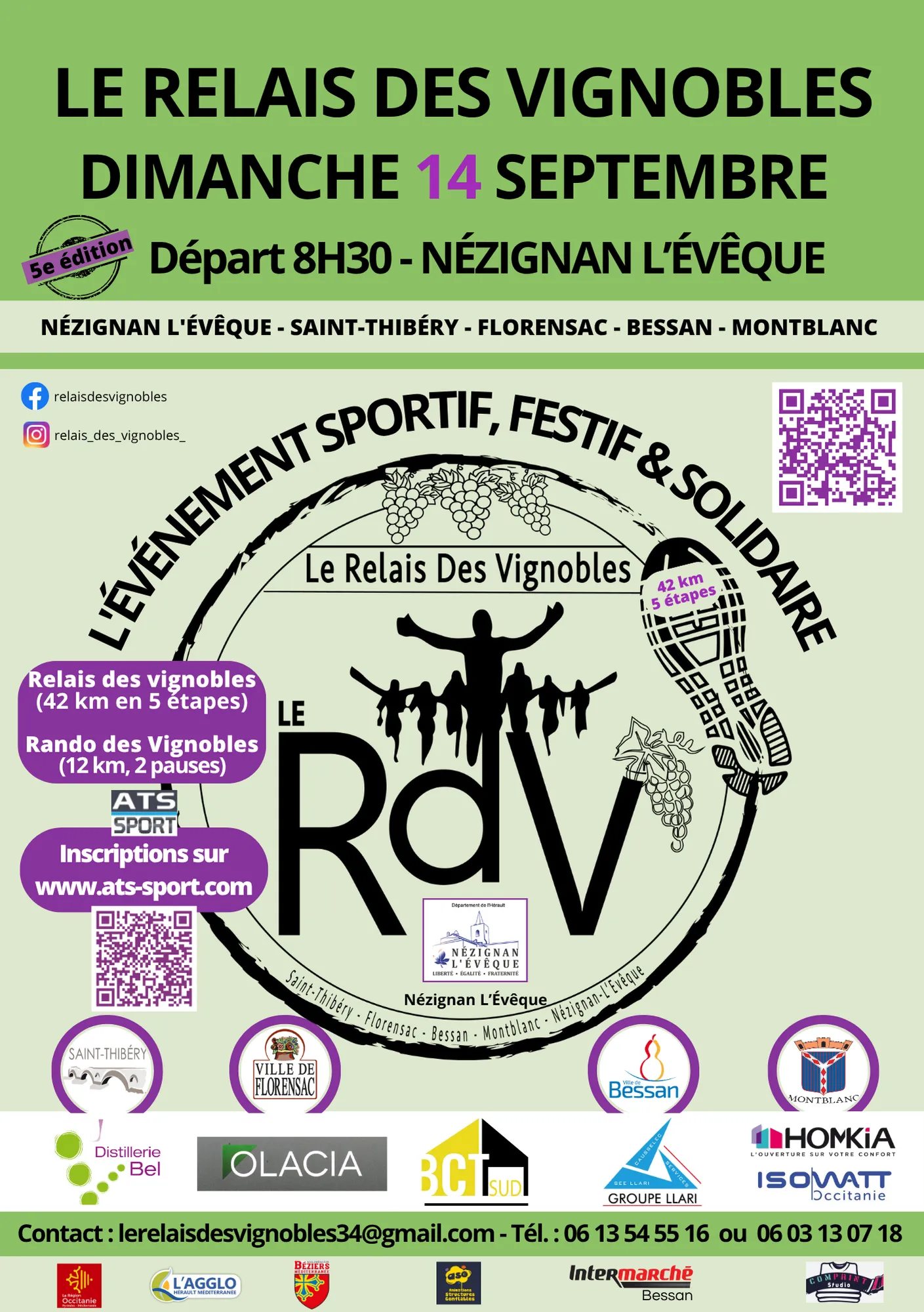 affiche de la course