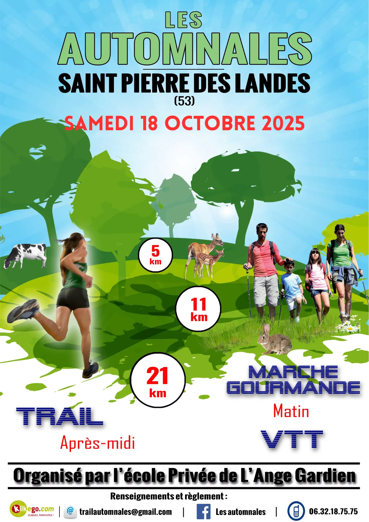 Les Automnales – Saint pierre des Landes 2025 Inscription Résultats
