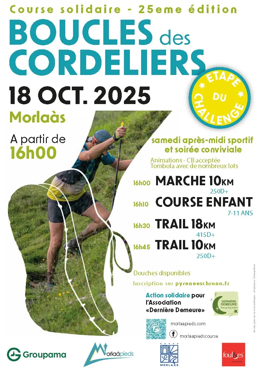 Les Boucles des Cordeliers 2025 Inscription Résultats