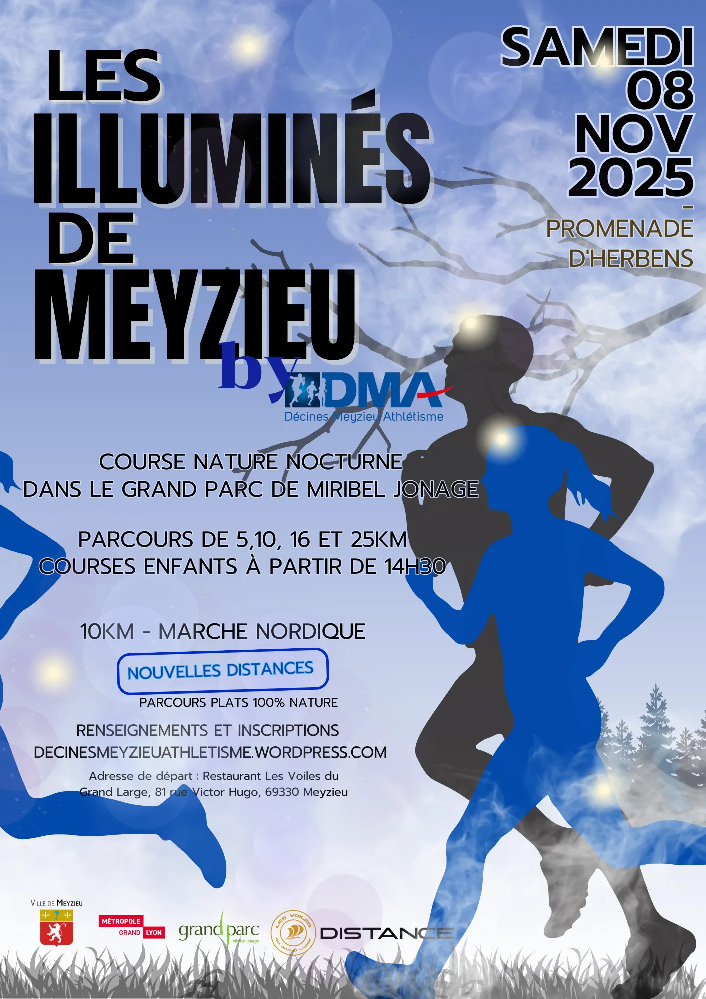 affiche de la course