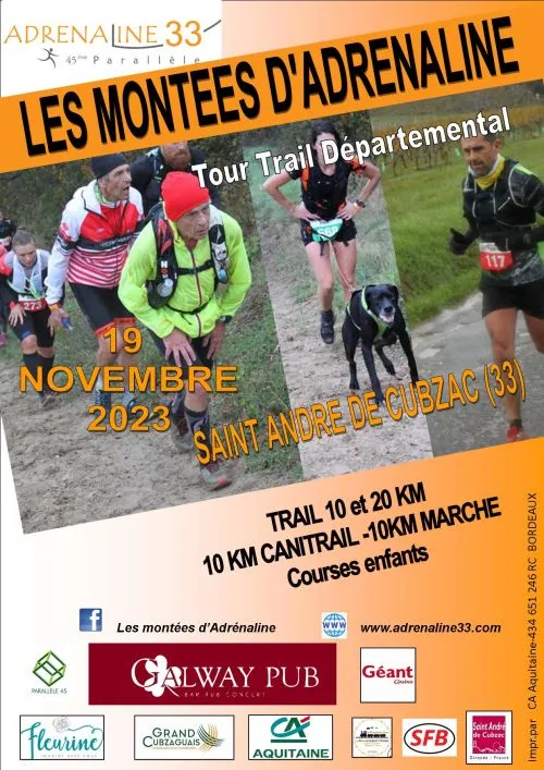 Les Montées et Poussées d’Adrenaline 2025 Inscription Résultats