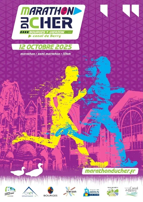 Marathon du Cher – canal de Berry 2025 Inscription Résultats