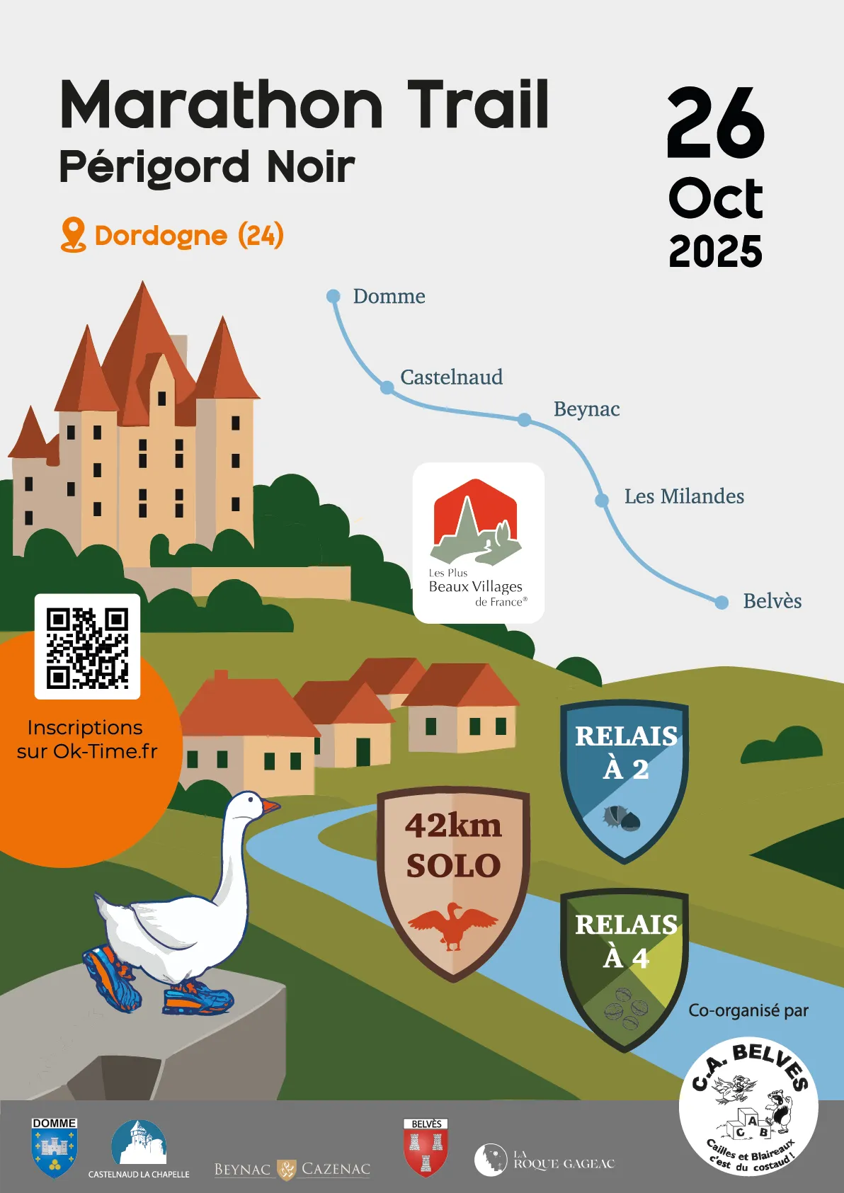 Marathon Trail Périgord Noir 2025 Inscription Résultats