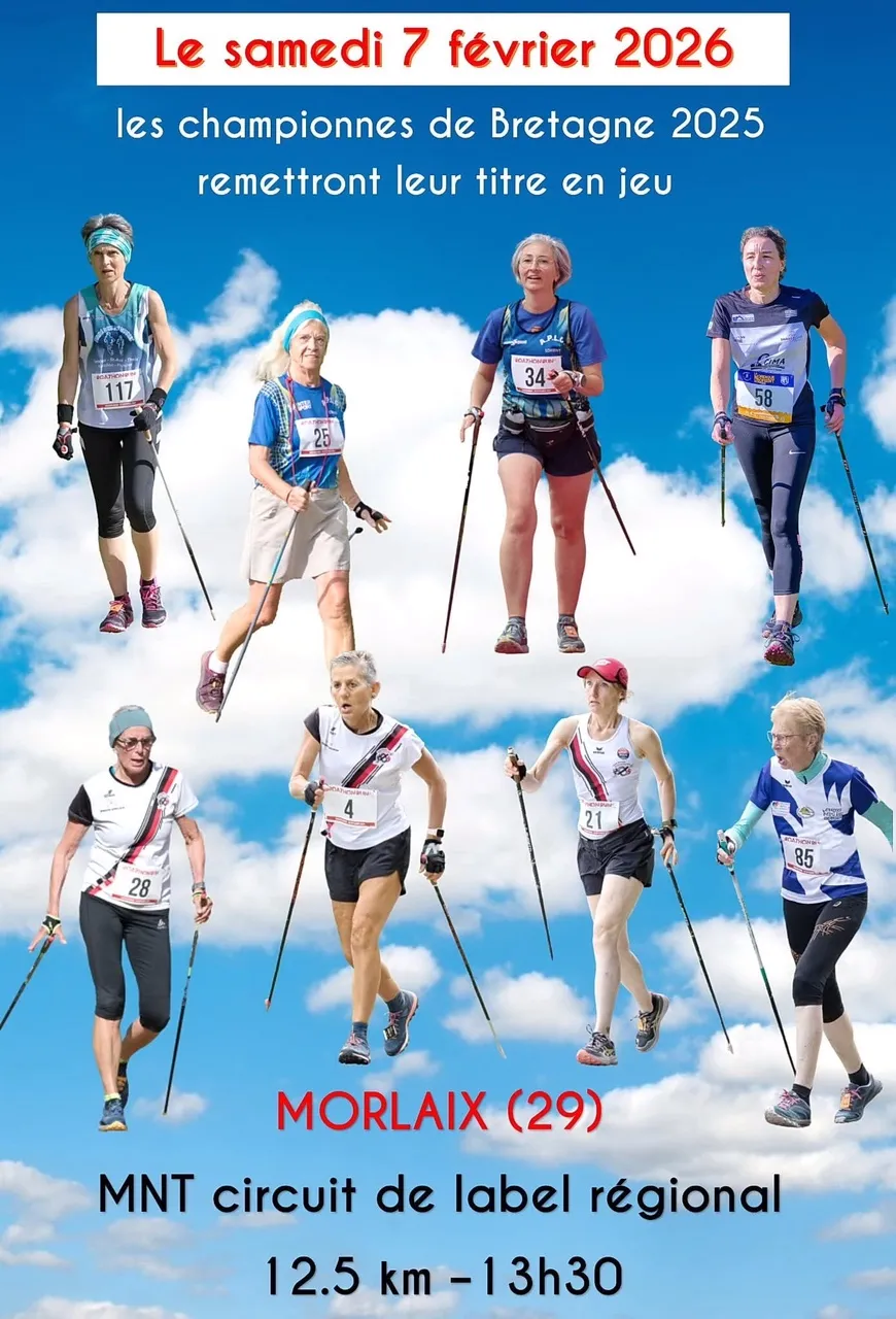 Marche nordique de Morlaix 2026 Inscription Résultats