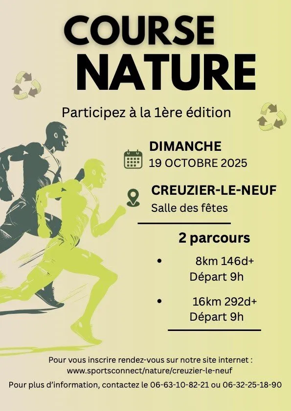 Nature de Creuzier le Neuf 2025 Inscription Résultats