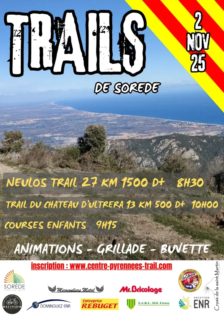 Neulos trail et Trail du Château de l’Ultrera 2025 Inscription Résultats