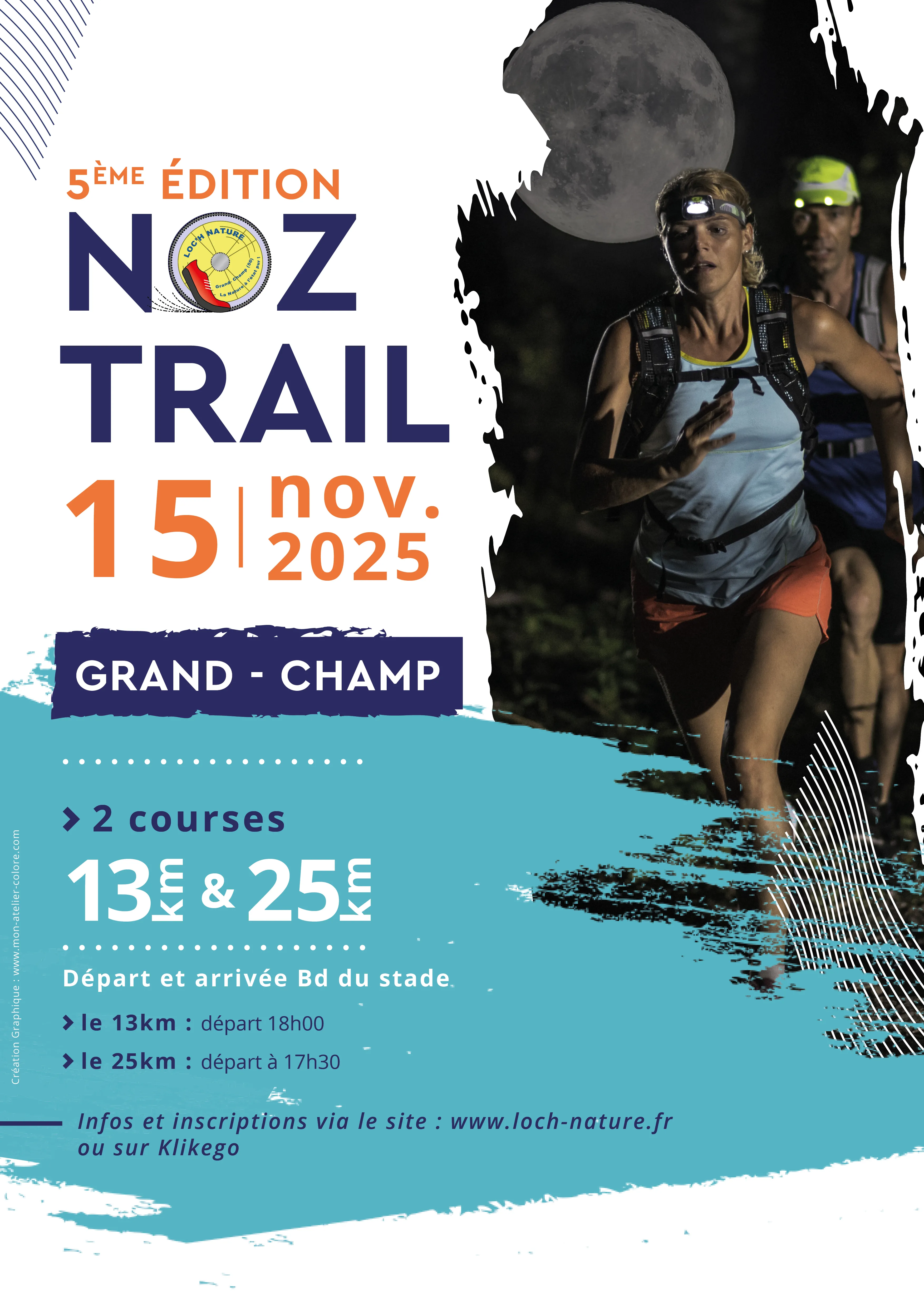Noz Trail Grand Champ 2025 Inscription Résultats