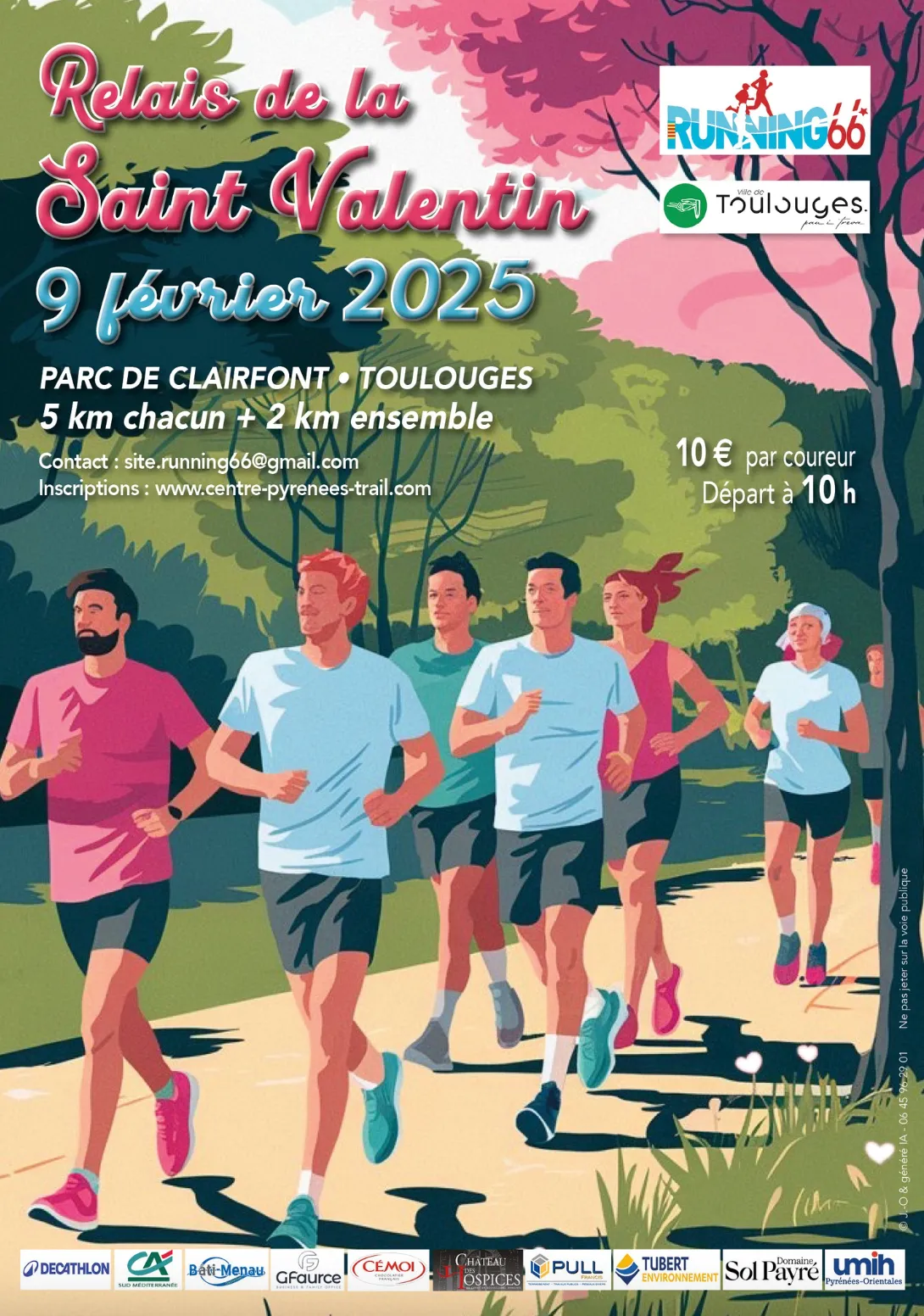 Relais de la Saint Valentin 2026 Inscription Résultats