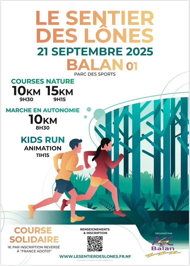 affiche de la course