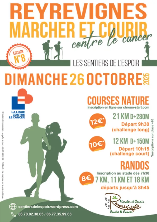 affiche de la course