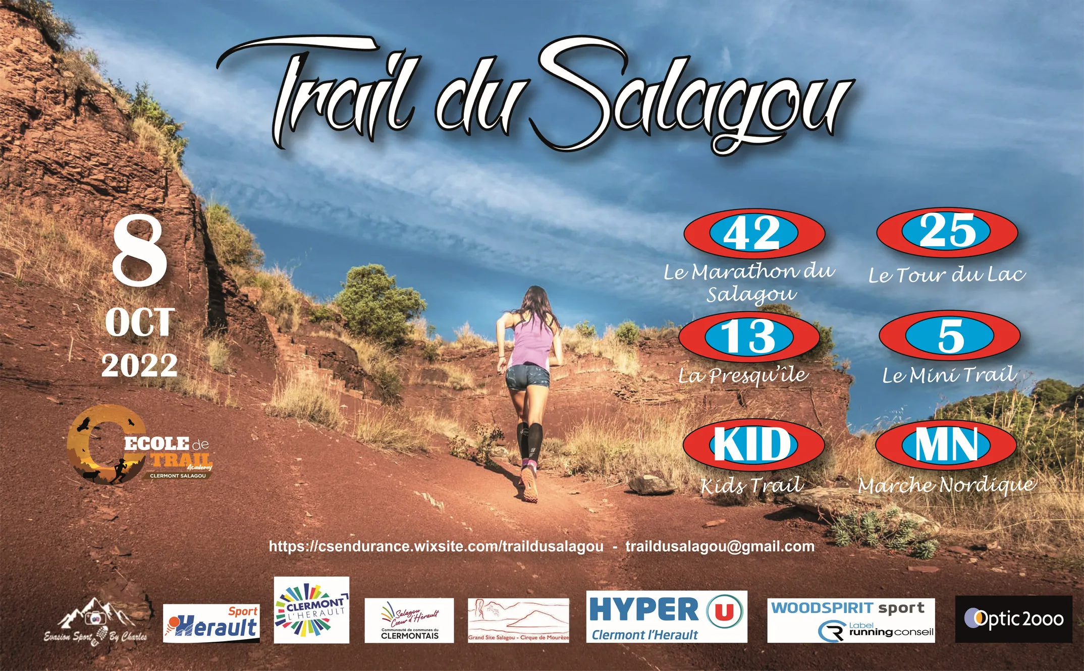Trail Authentique du Salagou 2025 Inscription Résultats