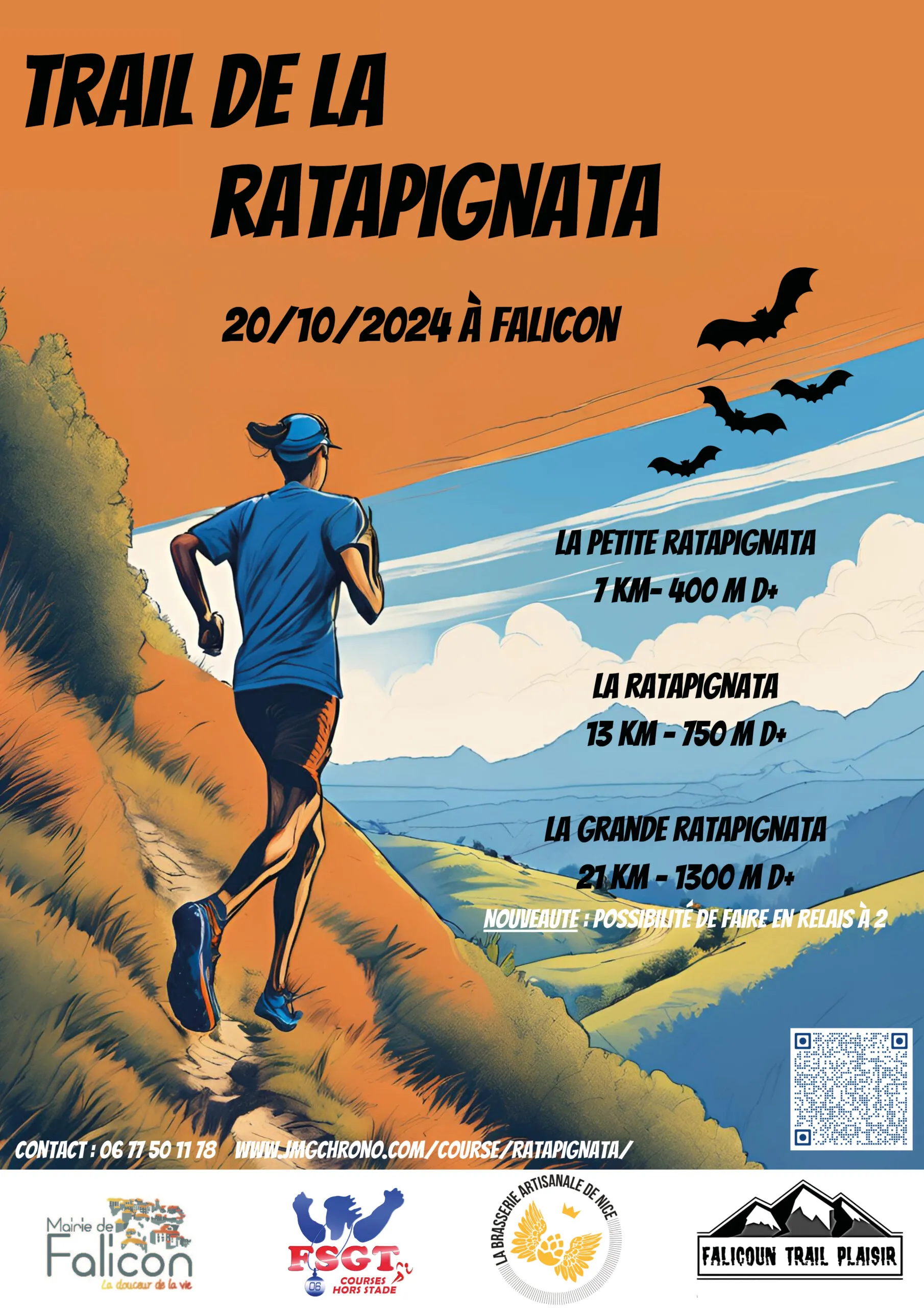 affiche de la course