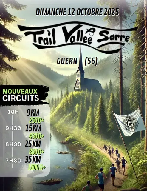 Trail de la vallée de la Sarre 2023 Inscription Résultats