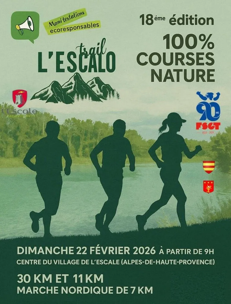 affiche de la course